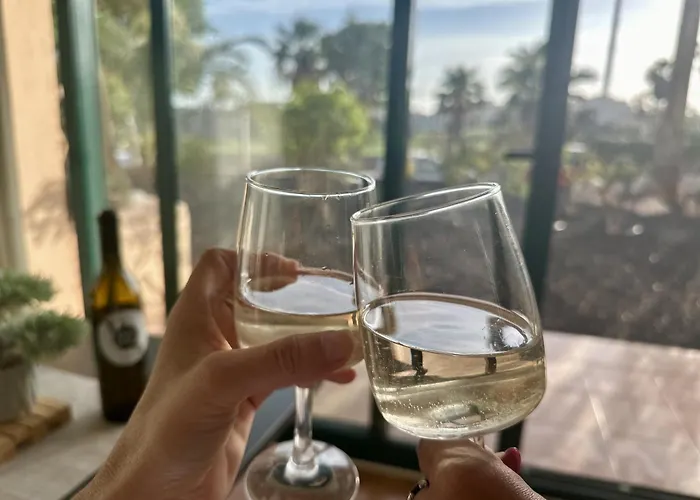 Lägenhet Terraza De La Paz Vista Al Campo De Golf *